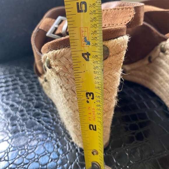 EUC Madeline Stuart espadrille wedge heel sandals - Picture 16 of 16